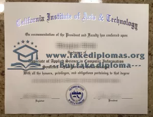 Buy California Institute of Arts & Technology fake diploma.