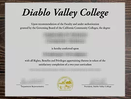 Purchase a Diablo Valley College fake diploma.