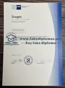 Buy a IHK Würzburg-Schweinfurt fake certificate.