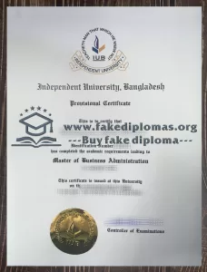 Buy a Independent University Bangladesh fake diploma, Make IUB degree.
