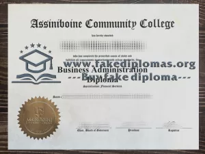Fake a Assiniboine Community College diploma, Make Assiniboine Community College degree.