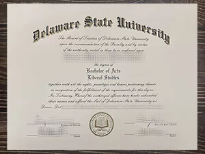 How to get the Delaware State University diploma?