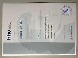 How to buy Heinrich-Heine-Universität Düsseldorf fake certificate?