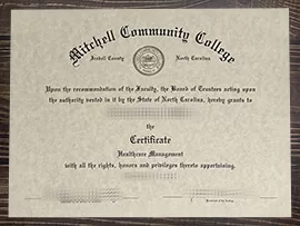 How can i get to buy Mitchell Community College fake diploma?