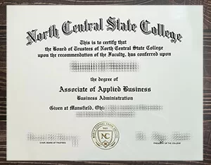 I want to buy North Central State College fake diploma.