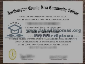 Buy a Northampton Community College fake diploma.