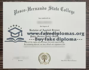 Buy Pasco–Hernando State College fake diploma, Fake PHSC degree online.