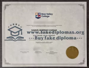 Get a Bow Valley College fake diploma online.