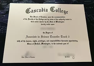 How to order Cascadia College fake degree online?