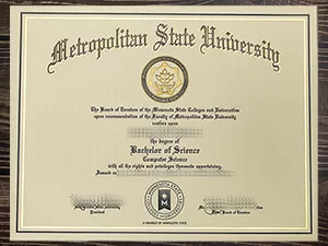 How much to buy Metropolitan State University fake degree?