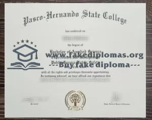 Buy Pasco-Hernando State College fake diploma, Fake a PHSC degree online.
