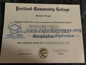 Get a Portland Community College fake diploma, Fake a PCC degree online.