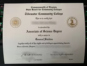 Where to buy Tidewater Community College fake degree?