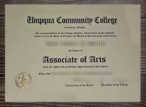 Where can i get to buy Umpqua Community College fake diploma?