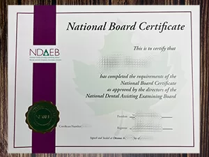 How to order NDAEB fake certificate online?