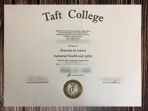 How to order Taft College fake degree online?