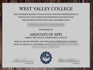 How fast can i get to buy West Valley College fake degree?